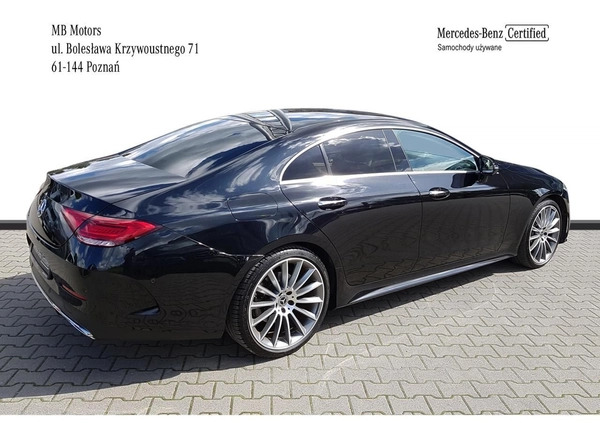 Mercedes-Benz CLS cena 204900 przebieg: 137380, rok produkcji 2019 z Wisła małe 379